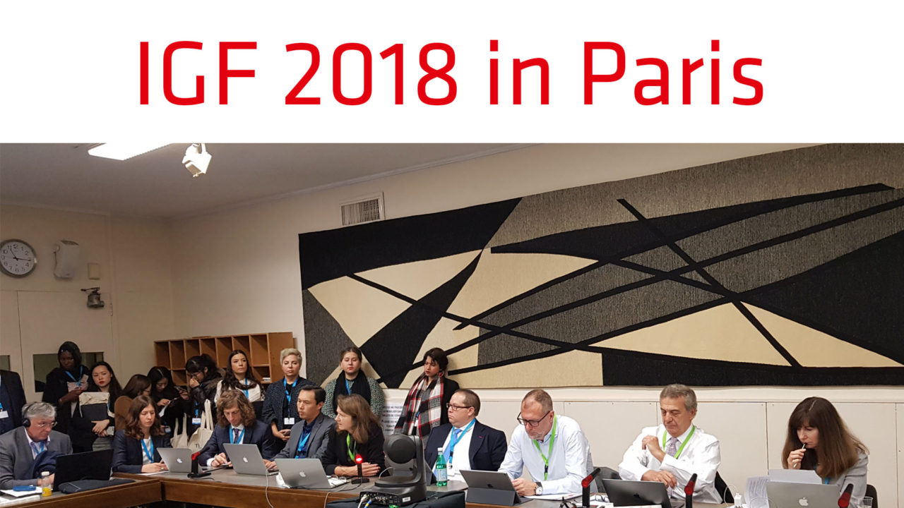 IGF Paris 2018