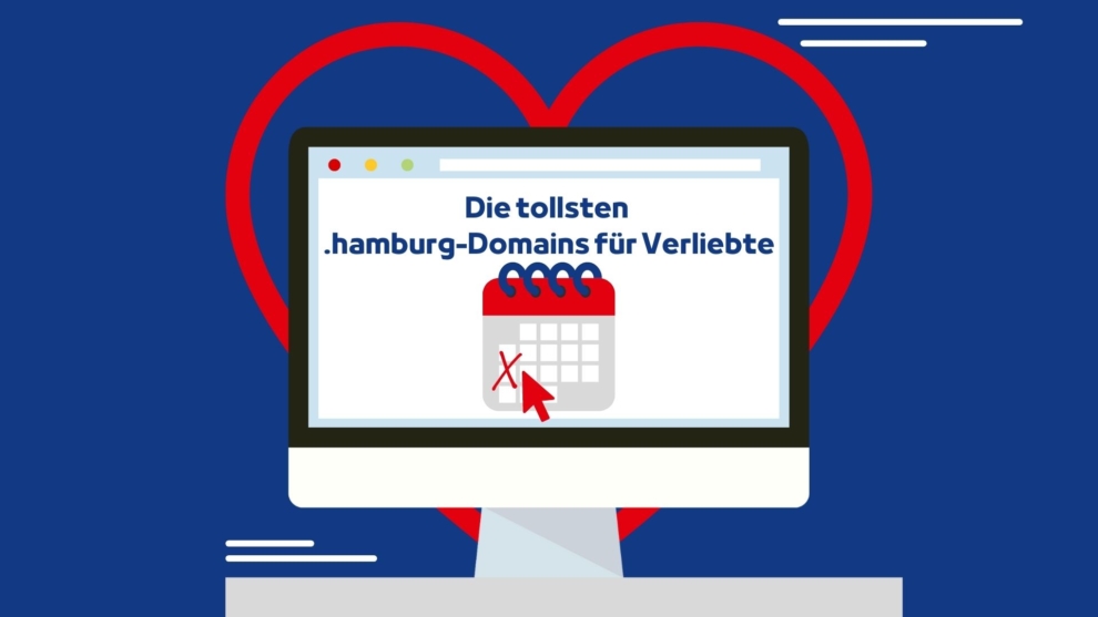 Bloggrafik zu Die tollsten .hamburg-Domains für den Valentinstag