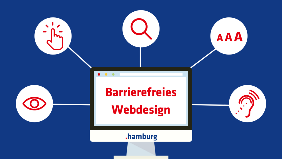Grafik zum Blogtext "Barrierefreie Webseite"