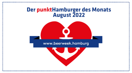 Gewinner Urkunde des punktHamburger des Monats August